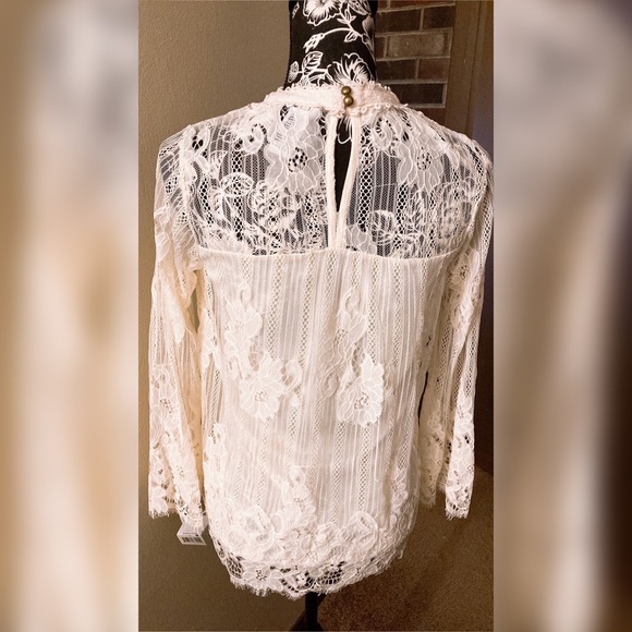 OPHELIA ROE Lace Boho Blouse - Picture 7 of 9